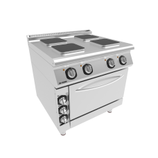 COOKER WITH SQUARE PLATE / OVEN  INO-7KE23K 